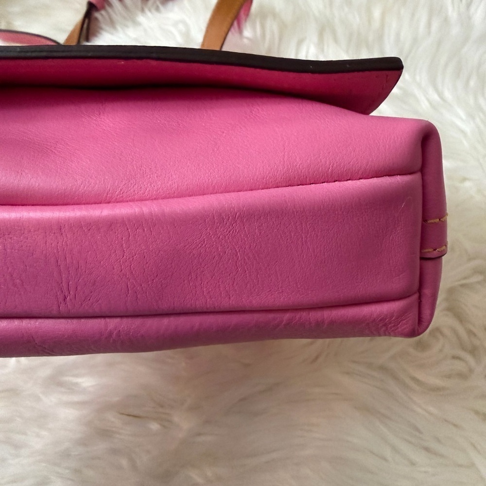 Dooney & Bourke Pink Crossbody Bag with Tassel - Picture 6 of 13